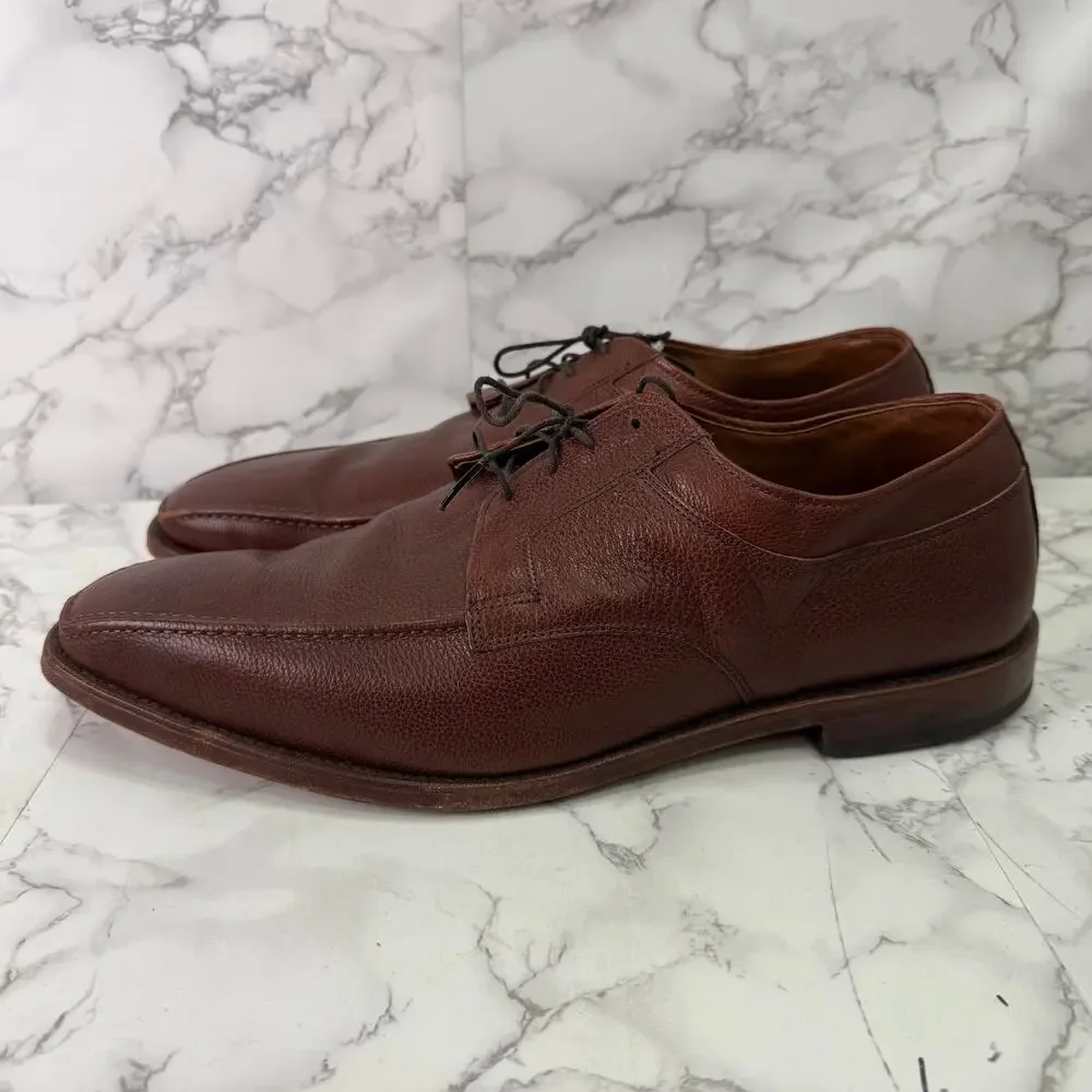 Allen Edmonds Men's Shoes sz 13 Jackson + Grained Leather Brown #M420